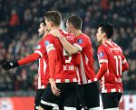 Eindhoven,24 November 2019
Kompetitie Seizoen 2018-2019 PSV-SC Heerenveen, eindstand 3-0
Luuk de Jong