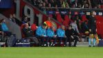 Eindhoven, 24 Oktober 2018 PSV-Tottemham Hotspur.
Duel in de voorronde Champions League, eindstand 2-2.
Mark v Bommel Reinier Robbemond Jurgen Dirkx Ruud Hesp Mart v d Heuvel