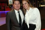 Amsterdam 11 december 2018
Martijn Krabbe met zijn verloofde Deborah Wietzes bij modeshow Nikkie Plessen