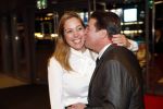 Amsterdam 11 december 2018
Martijn Krabbe met zijn verloofde Deborah Wietzes bij modeshow Nikkie Plessen