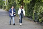 Amsterdam 25 augustus 2018
Martijn Krabbe gaat met zijn zoon achilles en zijn nieuwe vriendin Deborah Wietzes boodschappen doen.