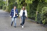 Amsterdam 25 augustus 2018
Martijn Krabbe gaat met zijn zoon achilles en zijn nieuwe vriendin Deborah Wietzes boodschappen doen.