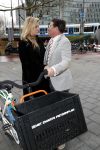 Amsterdam 6 december 2018
Koningin Maxima opent het nieuwe pand van de postcodeloterij. Martijn Krabbe en Nicolette v dam