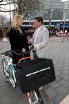 Amsterdam 6 december 2018
Koningin Maxima opent het nieuwe pand van de postcodeloterij. Martijn Krabbe en Nicolette v dam