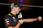 Amsterdam 13 november 2018
Presentatie TAG Heuer horloge van Max Verstappen in Hotel Arena. Robert Doornbos en Rob Kamphues doen de presentatie.