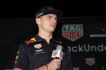 Amsterdam 13 november 2018
Presentatie TAG Heuer horloge van Max Verstappen in Hotel Arena. Robert Doornbos en Rob Kamphues doen de presentatie.