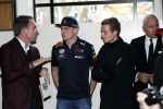 Amsterdam 13 november 2018
Presentatie TAG Heuer horloge van Max Verstappen in Hotel Arena. Robert Doornbos en Rob Kamphues doen de presentatie.