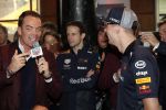 Amsterdam 13 november 2018
Presentatie TAG Heuer horloge van Max Verstappen in Hotel Arena. Robert Doornbos en Rob Kamphues doen de presentatie.