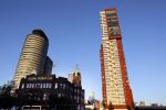 Rotterdam 15 november 2018
Memphis Depay heeft de penthouse in appartementen complex Montevideo in Rotterdam. Het ligt naast Hotel New York en de Erasmusbrug.