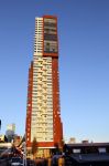 Rotterdam 15 november 2018
Memphis Depay heeft de penthouse in appartementen complex Montevideo in Rotterdam. Het ligt naast Hotel New York en de Erasmusbrug.