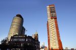 Rotterdam 15 november 2018
Memphis Depay heeft de penthouse in appartementen complex Montevideo in Rotterdam. Het ligt naast Hotel New York en de Erasmusbrug.