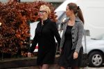 Amsterdam 3 december 2018
Herdenkings bijeenkomst Manfred de Graaff op Golfbaan the Old course. Manfreds weduwe Monique Spierdijk en zijn dochter Fien Derman 
Monique de Graaf