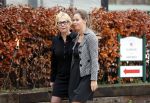 Amsterdam 3 december 2018
Herdenkings bijeenkomst Manfred de Graaff op Golfbaan the Old course. Manfreds weduwe Monique Spierdijk en zijn dochter Fien Derman 
Monique de Graaf