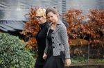 Amsterdam 3 december 2018
Herdenkings bijeenkomst Manfred de Graaff op Golfbaan the Old course. Manfreds weduwe Monique Spierdijk en zijn dochter Fien Derman 
Monique de Graaf