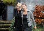 Amsterdam 3 december 2018
Herdenkings bijeenkomst Manfred de Graaff op Golfbaan the Old course. Manfreds weduwe Monique Spierdijk en zijn dochter Fien Derman 
Monique de Graaf