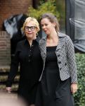 Amsterdam 3 december 2018
Herdenkings bijeenkomst Manfred de Graaff op Golfbaan the Old course. Manfreds weduwe Monique Spierdijk en zijn dochter Fien Derman 
Monique de Graaf