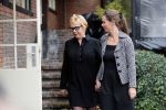 Amsterdam 3 december 2018
Herdenkings bijeenkomst Manfred de Graaff op Golfbaan the Old course. Manfreds weduwe Monique Spierdijk en zijn dochter Fien Derman 
Monique de Graaf