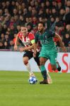 Eindhoven, 24 Oktober 2018 PSV-Tottemham Hotspur.
Duel in de voorronde Champions League, eindstand 2-2.
Mousa Dembele en Luuk de Jong