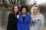 Amsterdam 18 december 2018
Musical lunch voor genomineerden Musical awards in Vondel CS. Naomi v d Linden Pia Douwes en Lone v Roosendaal