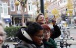 Amsterdam 1december 2018
Sinterklaas en zijn pieten op de cornelis schuytstraat. Nienke Wynia