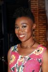 Amsterdam 10 december 2018
de Harper's Bazaar Woman of the Year Award 2018 in de Posthoornkerk . Ntjam Rosie met partner