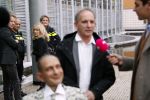 Den Bosch 30 november 2018
Rechtszaak tussen Johan Vlemmix en Patricia Paay. Johan kwam met een look a like pop ( in rolstoel) van zichzelf en Patricia kwam met haar man Robbert Hinfelaar naar de rechtbank in Den Bosch.