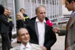 Den Bosch 30 november 2018
Rechtszaak tussen Johan Vlemmix en Patricia Paay. Johan kwam met een look a like pop ( in rolstoel) van zichzelf en Patricia kwam met haar man Robbert Hinfelaar naar de rechtbank in Den Bosch.