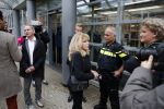 Den Bosch 30 november 2018
Rechtszaak tussen Johan Vlemmix en Patricia Paay. Johan kwam met een look a like pop ( in rolstoel) van zichzelf en Patricia kwam met haar man Robbert Hinfelaar naar de rechtbank in Den Bosch.