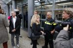 Den Bosch 30 november 2018
Rechtszaak tussen Johan Vlemmix en Patricia Paay. Johan kwam met een look a like pop ( in rolstoel) van zichzelf en Patricia kwam met haar man Robbert Hinfelaar naar de rechtbank in Den Bosch.