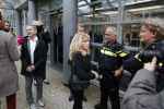 Den Bosch 30 november 2018
Rechtszaak tussen Johan Vlemmix en Patricia Paay. Johan kwam met een look a like pop ( in rolstoel) van zichzelf en Patricia kwam met haar man Robbert Hinfelaar naar de rechtbank in Den Bosch.