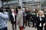 Den Bosch 30 november 2018
Rechtszaak tussen Johan Vlemmix en Patricia Paay. Johan kwam met een look a like pop ( in rolstoel) van zichzelf en Patricia kwam met haar man Robbert Hinfelaar naar de rechtbank in Den Bosch.