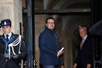 Amsterdam 6 december 2018
Prins Claus prijzen in paleis op de dam . Aanwezig Prinses Baetrix Prinses Mabel Prins Constantijn Koning Willem Alexander en koningin Maxima.