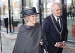 Hilversum 12 december 2018
Pieter Broertjes en Johan Remkes ontvangen prinses Beatrix bij beeld en geluid op het mediapark.