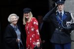 Amsterdam 6 december 2018
Prins Claus prijzen in paleis op de dam . Aanwezig Prinses Baetrix Prinses Mabel Prins Constantijn Koning Willem Alexander en koningin Maxima.