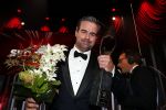 Amsterdam 19 december 2018
Sportman van het jaar verkiezing in afas live. Kjeld Nuis met Sportvrouw van het Jaar 2018 Suzanne Schulting, gehandicapte sporter van het Jaar 2018 Bibian Mentel en de coaches van het Jaar 2018 Jac Orie en Raemon Sluijter De baanwielrenners werden ploeg van het jaar, Marianne Timmer kreeg een ouvre prijs en Rico Verhoeven werd door de Zapp kijkers gekozen tot meest populaire sporter. Raemon met zijn vriendin Fatima Moreiro de Melo