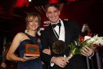 Amsterdam 19 december 2018
Sportman van het jaar verkiezing in afas live. Kjeld Nuis met Sportvrouw van het Jaar 2018 Suzanne Schulting, gehandicapte sporter van het Jaar 2018 Bibian Mentel en de coaches van het Jaar 2018 Jac Orie en Raemon Sluijter De baanwielrenners werden ploeg van het jaar, Marianne Timmer kreeg een ouvre prijs en Rico Verhoeven werd door de Zapp kijkers gekozen tot meest populaire sporter.