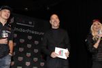 Amsterdam 13 november 2018
Presentatie TAG Heuer horloge van Max Verstappen in Hotel Arena. Robert Doornbos en Rob Kamphues doen de presentatie.