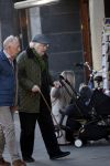 Amsterdam 15 november 2018
Rudi Fuchs op straat in Amsterdam zuid.