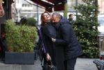 Amsterdam 17 december 2018
Ruud Gullit met zijn vriendin Karin de Rooij in Amsterdam zuid.