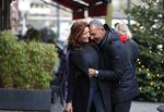 Amsterdam 17 december 2018
Ruud Gullit met zijn vriendin Karin de Rooij in Amsterdam zuid.