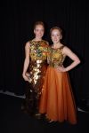Amsterdam 19 december 2018
Sportman van het jaar verkiezing in afas live. Sanne en Lieke Wevers in jurk van Addy v d Krommenacker