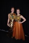 Amsterdam 19 december 2018
Sportman van het jaar verkiezing in afas live. Sanne en Lieke Wevers in jurk van Addy v d Krommenacker