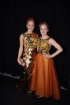 Amsterdam 19 december 2018
Sportman van het jaar verkiezing in afas live. Sanne en Lieke Wevers in jurk van Addy v d Krommenacker