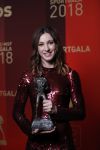 Amsterdam 19 december 2018
Sportman van het jaar verkiezing in afas live. Kjeld Nuis met Sportvrouw van het Jaar 2018 Suzanne Schulting, gehandicapte sporter van het Jaar 2018 Bibian Mentel en de coaches van het Jaar 2018 Jac Orie en Raemon Sluijter De baanwielrenners werden ploeg van het jaar, Marianne Timmer kreeg een ouvre prijs en Rico Verhoeven werd door de Zapp kijkers gekozen tot meest populaire sporter.