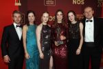 Amsterdam 19 december 2018
Sportman van het jaar verkiezing in afas live. Kjeld Nuis met Sportvrouw van het Jaar 2018 Suzanne Schulting, gehandicapte sporter van het Jaar 2018 Bibian Mentel en de coaches van het Jaar 2018 Jac Orie en Raemon Sluijter De baanwielrenners werden ploeg van het jaar, Marianne Timmer kreeg een ouvre prijs en Rico Verhoeven werd door de Zapp kijkers gekozen tot meest populaire sporter. Suzanne Schulting met ouders zussen vriendinnen en vriend