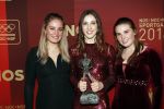 Amsterdam 19 december 2018
Sportman van het jaar verkiezing in afas live. Kjeld Nuis met Sportvrouw van het Jaar 2018 Suzanne Schulting, gehandicapte sporter van het Jaar 2018 Bibian Mentel en de coaches van het Jaar 2018 Jac Orie en Raemon Sluijter De baanwielrenners werden ploeg van het jaar, Marianne Timmer kreeg een ouvre prijs en Rico Verhoeven werd door de Zapp kijkers gekozen tot meest populaire sporter. Suzanne Schulting met ouders zussen vriendinnen en vriend