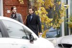 Amsterdam 25 november 2018
Thierry Baudet vertrekt vanaf zijn huis naar het programma buitenhof van Paul Witteman.