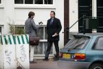Amsterdam 25 november 2018
Thierry Baudet vertrekt vanaf zijn huis naar het programma buitenhof van Paul Witteman.