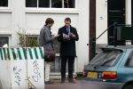 Amsterdam 25 november 2018
Thierry Baudet vertrekt vanaf zijn huis naar het programma buitenhof van Paul Witteman.