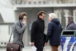 Amsterdam 25 november 2018
Thierry Baudet vertrekt vanaf zijn huis naar het programma buitenhof van Paul Witteman.